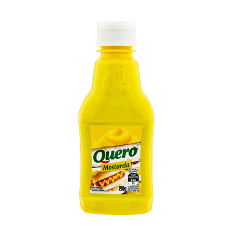 Mostarda Amarela Quero Squeeze 190gr