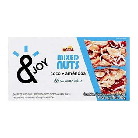 BARRA CER & JOY 60G NUTS COCO