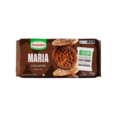 Biscoito orquídea maria chocolate 320g