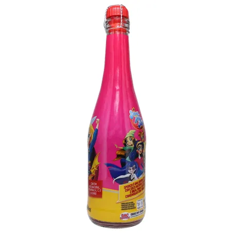 Espumante spunch 660ml zero alcool liga da justica 360-13