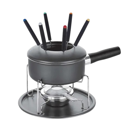 APARELHO TRAMONTINA PARA FONDUE GRAFITE