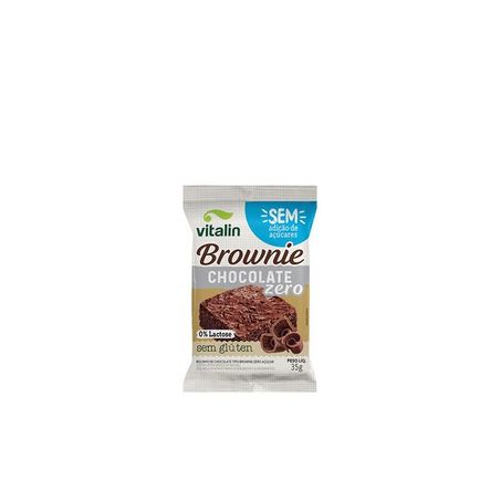 Bolo whey brownie vitalin chocolate 35g