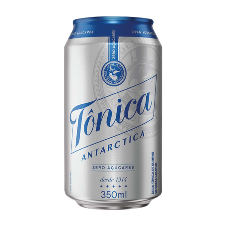 ÁGUA TÔNICA ANTARTICA ZERO LATA 350ML