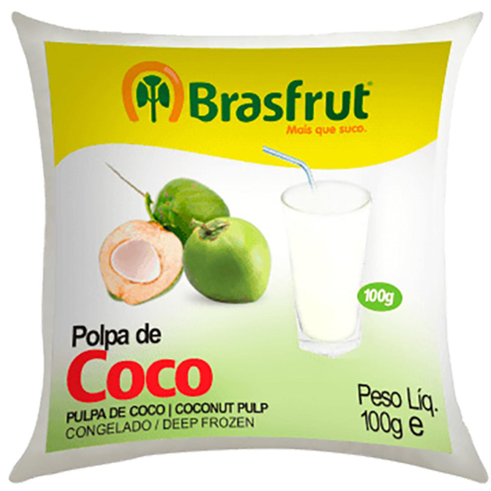 Polpa Brasfrut 100g - Coco