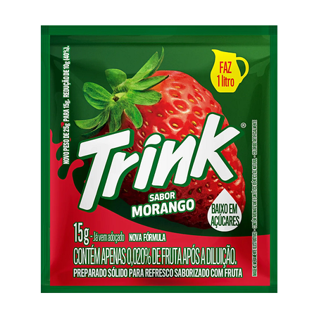 Refresco trink morango 15g