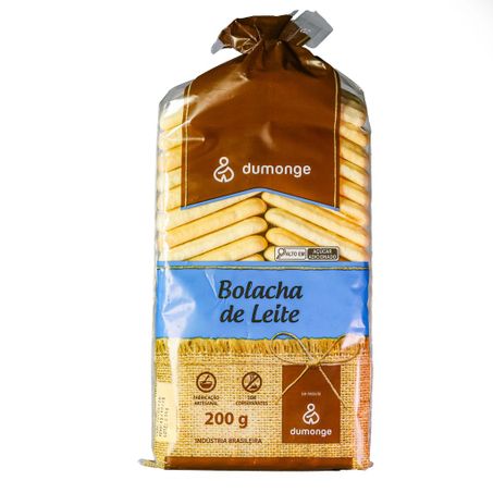 BOLACHA DE LEITE 200G DUMONGE
