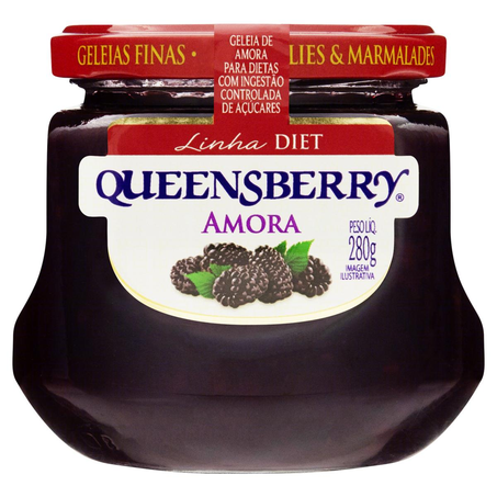 Geleia Queensberry 280g - Diet - Amora