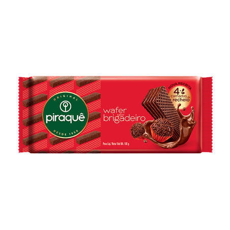Piraque Wafer Brigadeiro 100g