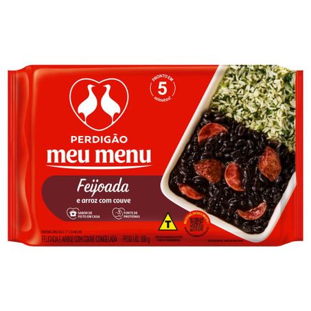 FEIJOADA PERDIGÃO MEU MENU CONGELADO 300G