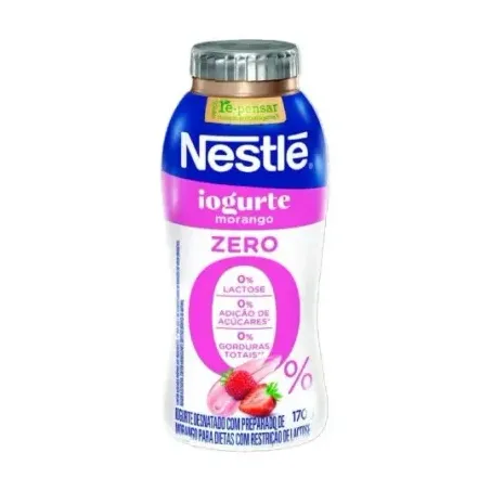 Iogurte Nestle 170g Zero Lactose Morango