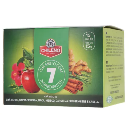 Cha chileno misto 7 ingredientes 15g 360-20
