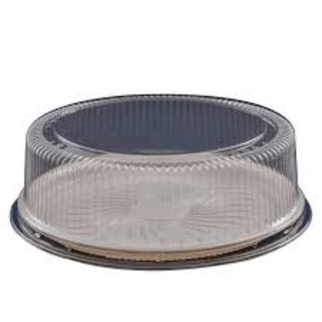 Embalagem pet s60 torta grande base/tampa 340x120