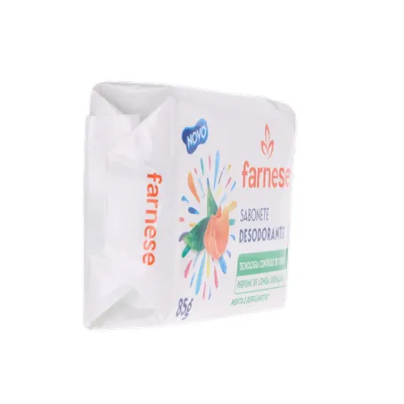 Sabonete Desodorante Farnese Menta e Bergamota Pacote 85gr 360-29