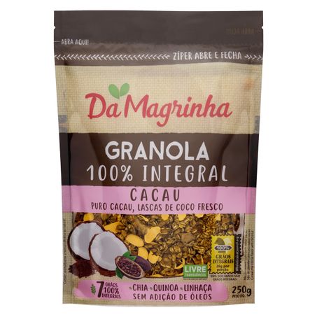 GRANOLA CACAU DA MAGRINHA 7 GRÃOS