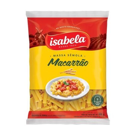 Massa isabela bom gosto macarrao 400g