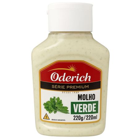 MOLHO VERDE ODERICH PREMIUM 220G