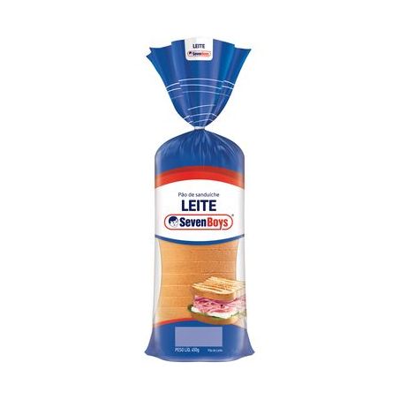 SEVEN BOYS PAO DE LEITE 450G