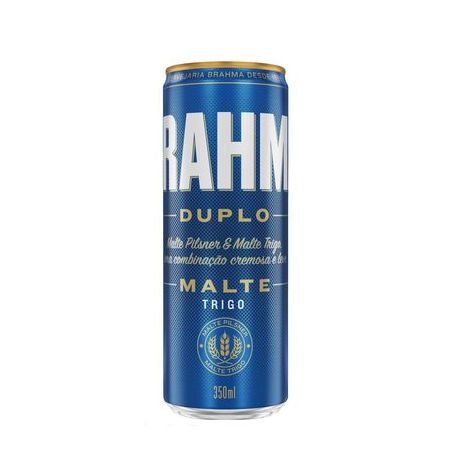 Cerveja Pilsner Trigo Brahma Duplo Malte Lata 350ml