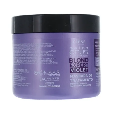 Creme de tratamento salon opus desamarelador 400g 360-29