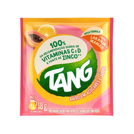 Suco tang laranja/mamao 18g