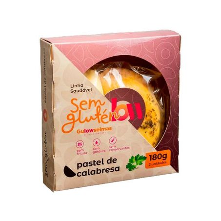 Pastel Sem Glúten Calabresa Gulow 180g