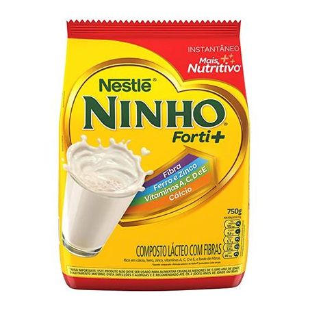 Leite pó ninho 750g instantaneo