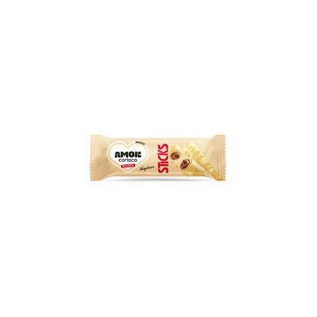 CHOCOLATE STICKS AMOR CARIOCA BRANCO 32G