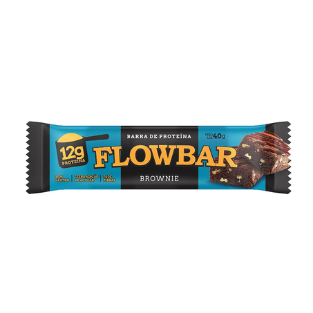 BARRA DE PROTEINA FLOWBAR BROWNIE 40G