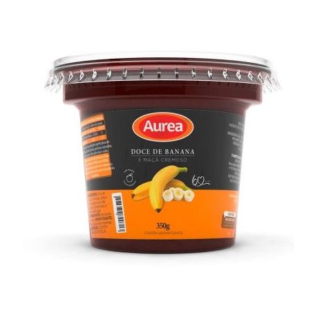 Doce fruta aurea 350g banana e maçã