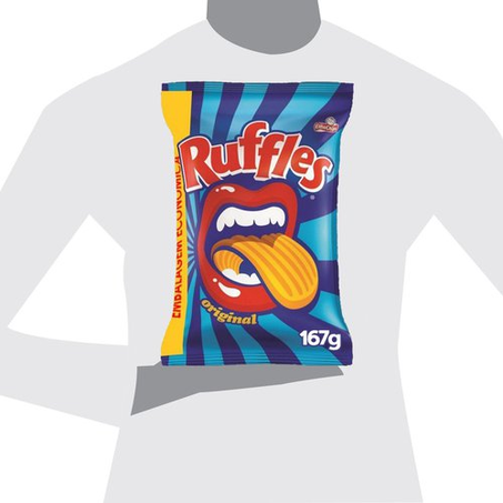 Batata Ruffles Original 167g Embalagem Econômica 360-3
