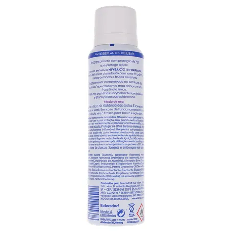 Desodorante aerosol nivea feminino fresh sensation 150ml 360-19