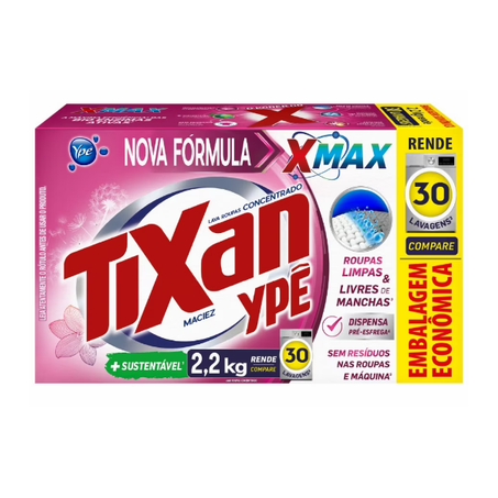 LAVA ROUPAS TIXAN YPE CONC.2.2KG PO MACIEZ EMB.ECON.