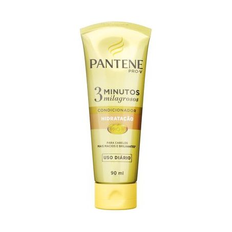 CONDICIONADOR PANTENE 90ML 3 MINUT.MILAG. HIDRATACAO