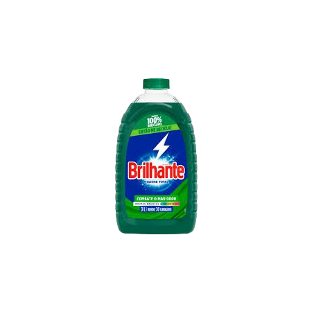 LAVA ROUPAS BRILHANTE LIQUIDO HIG TOTAL 3LT