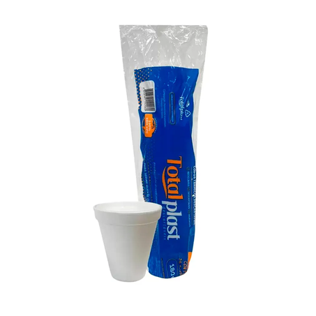 COPO TÉRMICO TOTALPLAST 180ML 20UN