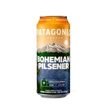 CERVEJA PATAGONIA BOHEMIAN PILSENER LATA 473ML 360-1
