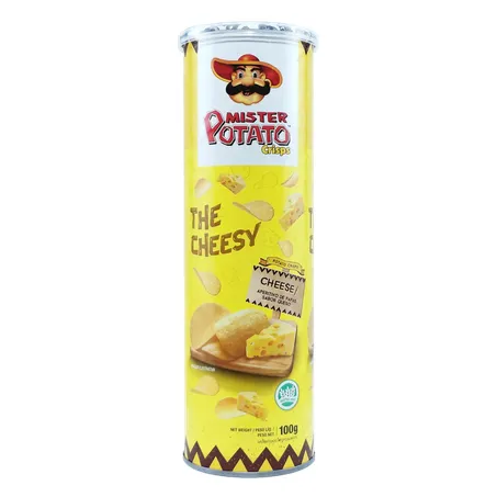 Salgadinho de Batata Queijo Mister Potato Crisps 100g
