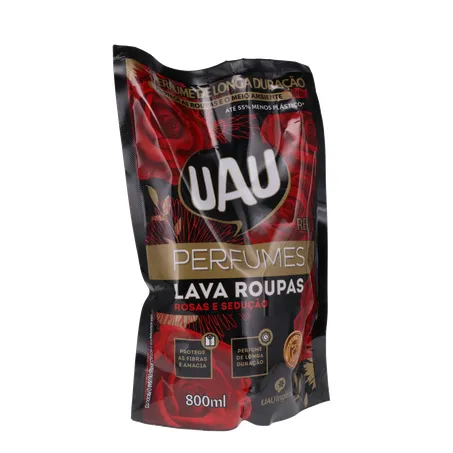 Lava Roupas Uau Líquido Rosas e Sedução Sachê 800ml 
  360-34