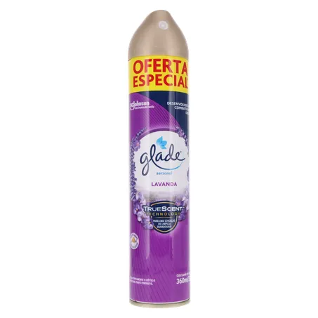 ODORIZADOR GLADE LAVANDA 360ML OFERTA ESPECIAL 360-35
