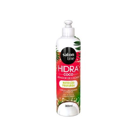 ATIVADOR CACHOS SALON LINE HIDRA COCO 300ML
