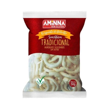 ROSQUINHA DE POVILHO TRADICIONAL 50G - AMINNA