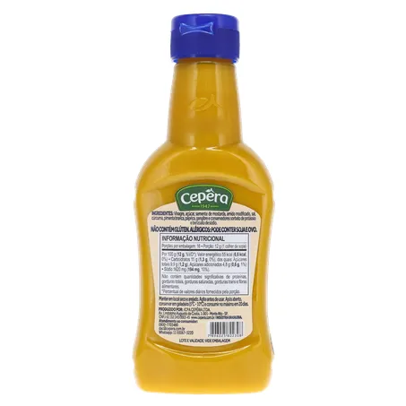 Mostarda Amarela Cepêra 200g 360-18
