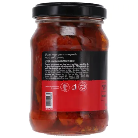TOMATE SECO UNIAGRO VIDRO 100G 360-26