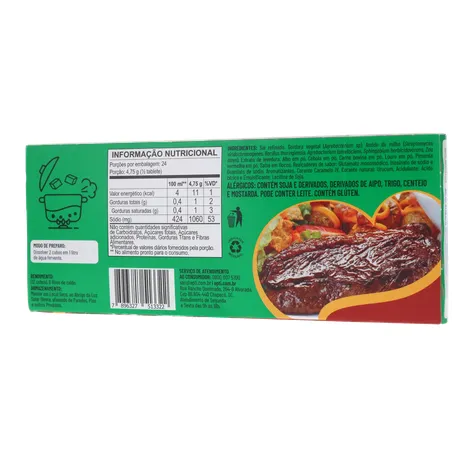 CALDO DE CARNE EM CUBO APTI CAIXA 114G 360-20