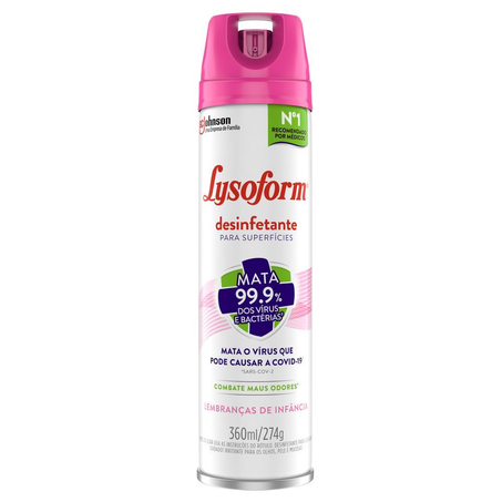 Desinfetante Lembrança de Infância Lysoform 360Ml