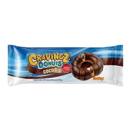 Biscoito Jouy 200g Cravingz Donuts Cocoa