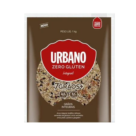 Arroz Integral Urbano 7 Grãos 1kg