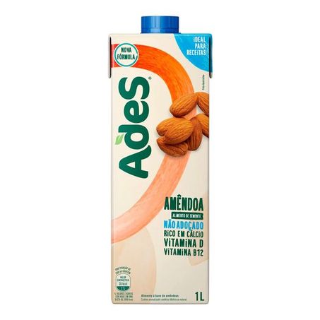 Bebida a base de amêndoas ades 1lt