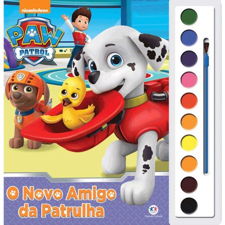 Livro Patrulha Canina O Novo Amigo Da Patrulha