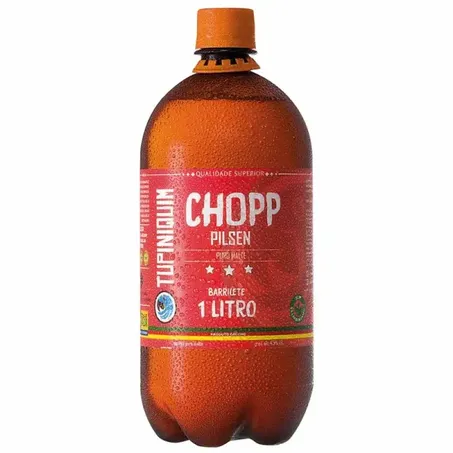 Chopp nacional tupiniquim pilsen pet 1l